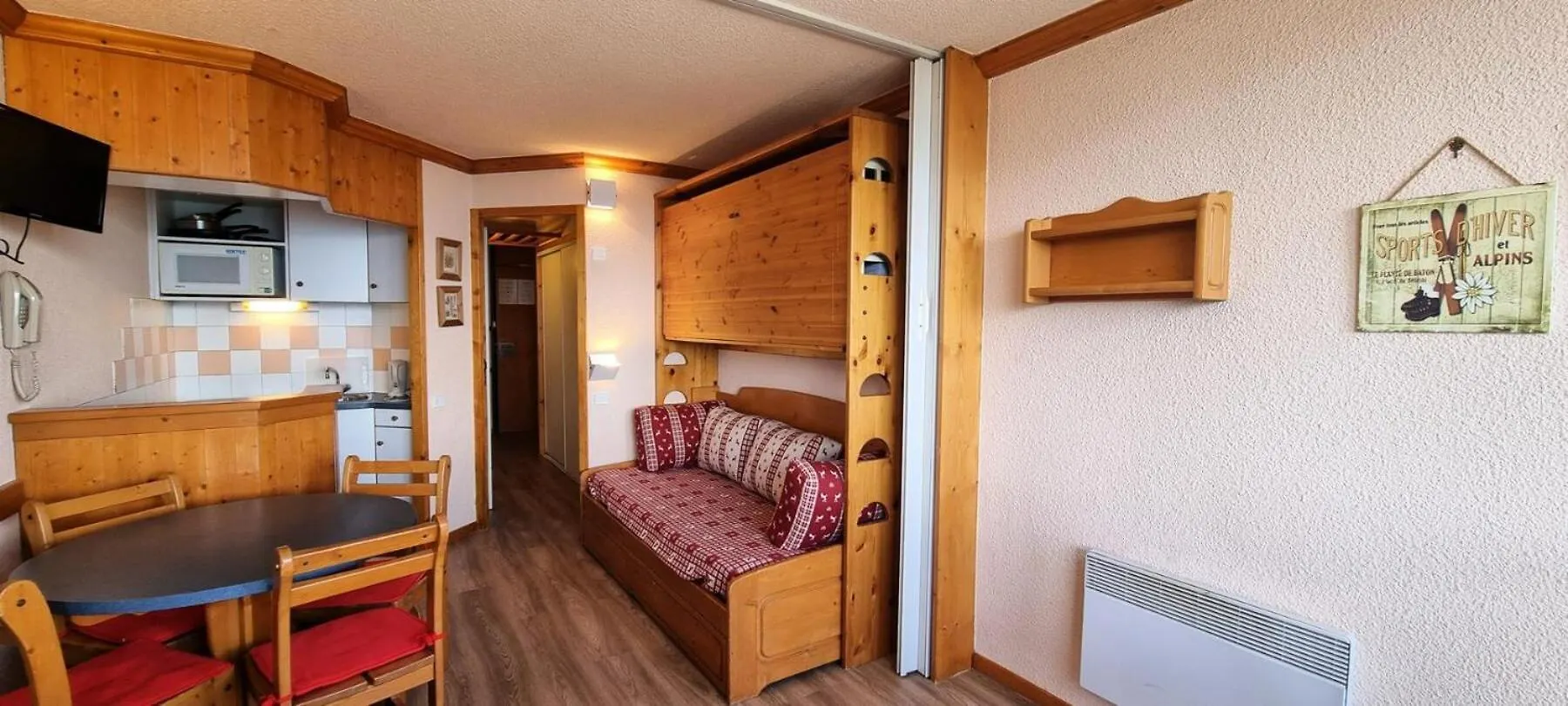 Residence Zenith - Studio Pour 4 Personnes 104 La Plagne Apartment